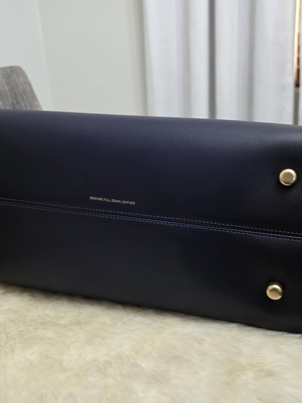 COACH Empire 40 in Dark Navy - Picture 9 of 11